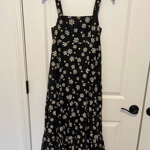 Kate Spade sunflower midi dress